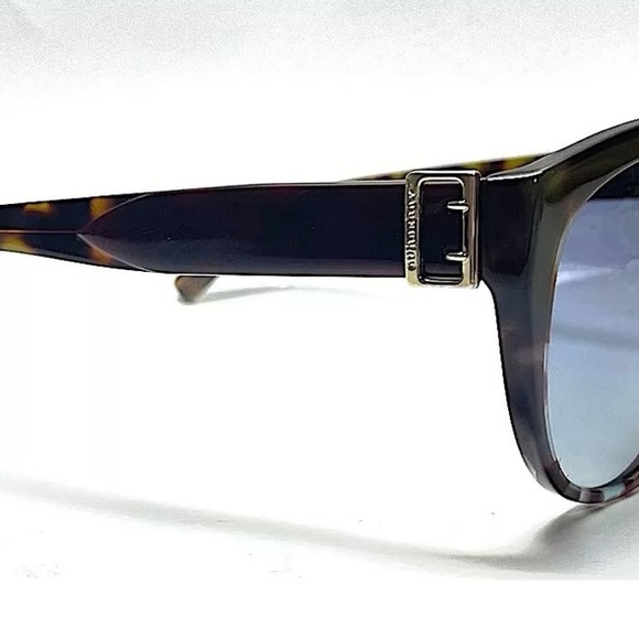 Burberry Sunglasses Blue Havana (Blue Gradient Lens) with Case and Cloth - Picture 4 of 9